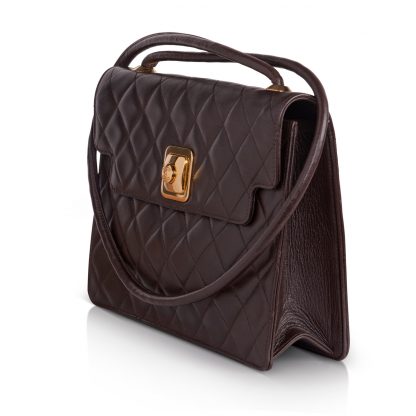 Vintage Chanel Brown Bag