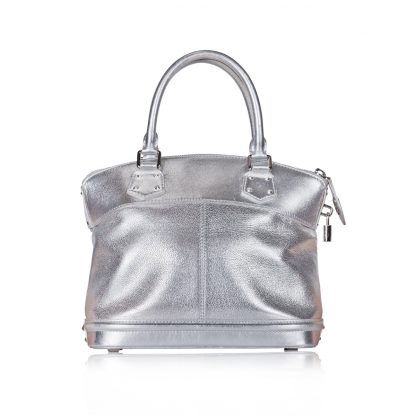 Louis Vuitton Silver Lockit PM Bag